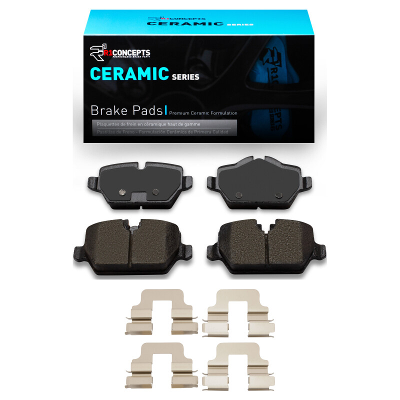 BMW 120i Brake Pads - Rear - R1 Concepts - Ceramic - `05-`16